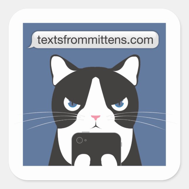 Textes de Mittens Sticker (Devant)