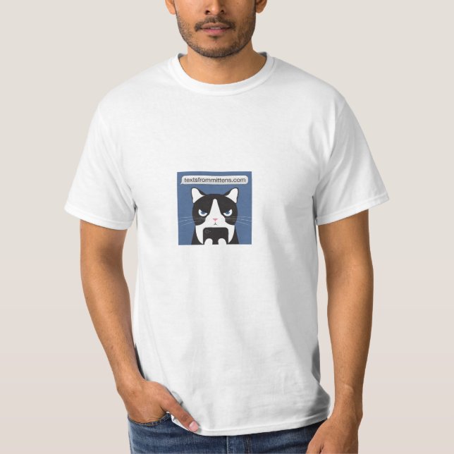 Textes de T-shirt de valeur de mitaines (Devant)