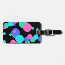 Textfeld Abstraktes Muster Gepäckanhänger