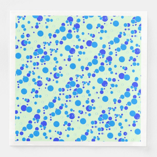Textfeld C01.blue LGreen BG Serviette (Vorderseite)