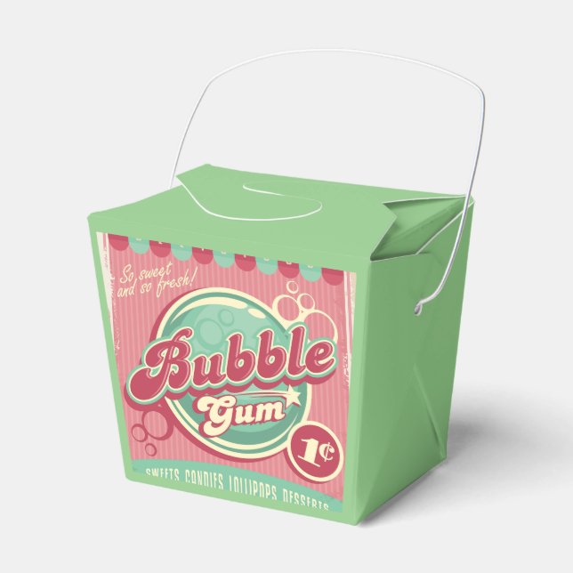Textfeld für Gum-Vorzug Geschenkschachtel (Vorderseite)