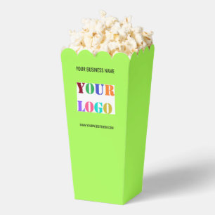 Textfeld für Text-Popcorn für benutzerdefiniertes Geschenkschachtel