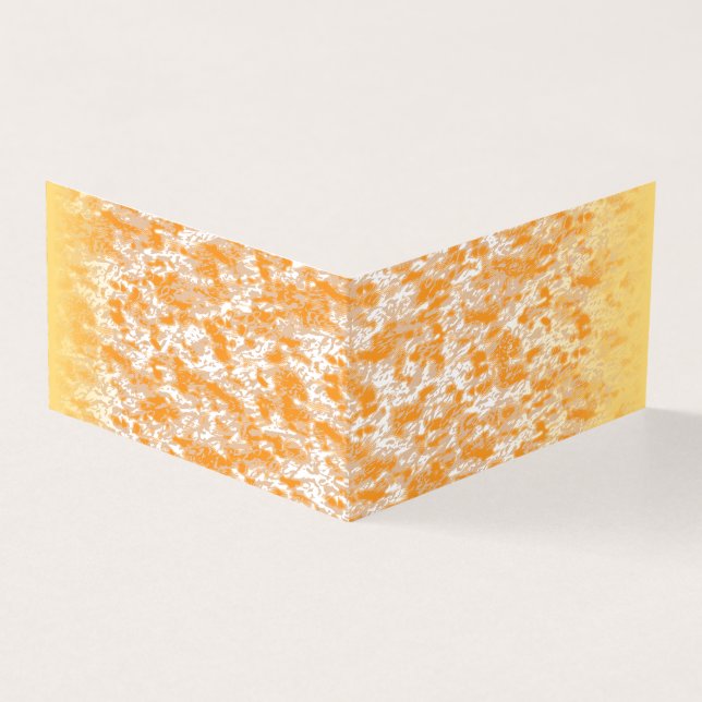 Textil-Muster mit einem lebhaften Orange und Gol (Vorderseite)