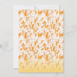 Textil-Muster mit einem lebhaften Orange und Gol Ankündigung