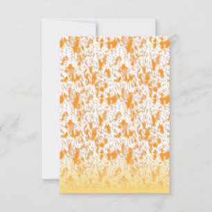 Textil-Muster mit einem lebhaften Orange und Gol Ankündigung