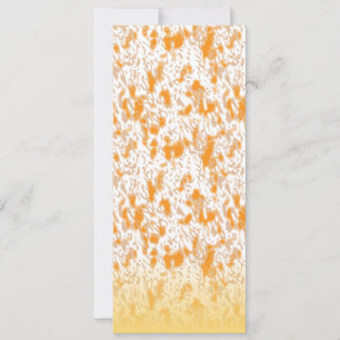 Textil-Muster mit einem lebhaften Orange und Gol Karte