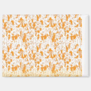 Textil-Muster mit einem lebhaften Orange und Gol Magnet