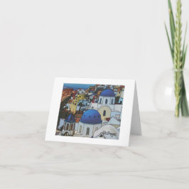 Textile Art Greece Notecard Karte