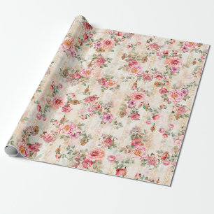 Textile Blume Textur Muster sabstract, ba Geschenkpapier