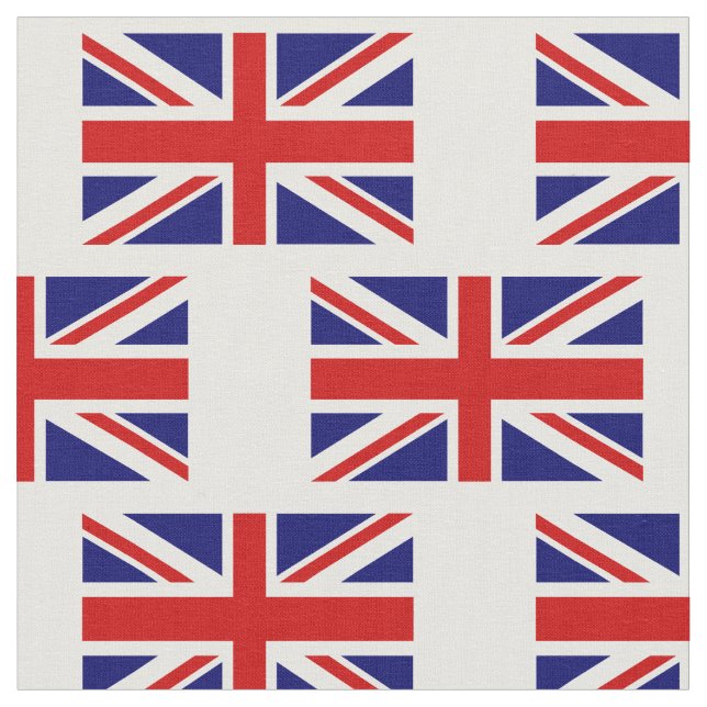 Textile britannique de tissu du motif (Fermer)
