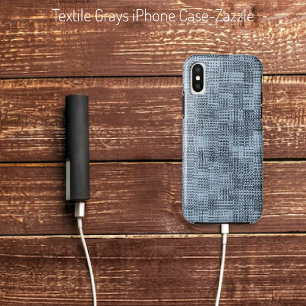 Textile Grays Case-Mate iPhone Hülle