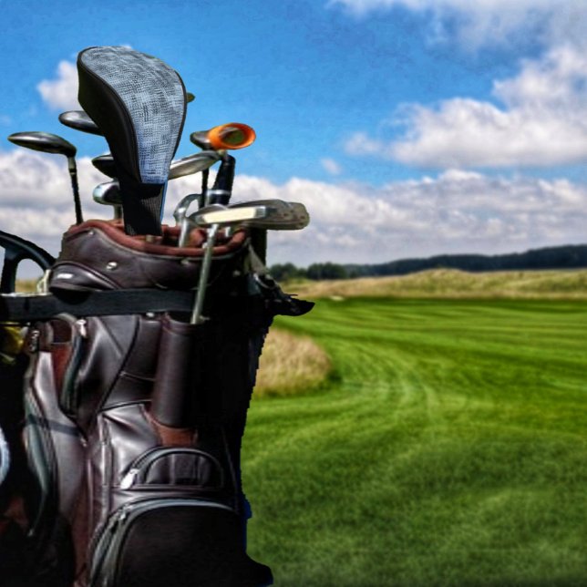 Textile Grays Golf Head Cover Golf Headcover (If you love the look of denim, then you would enjoy using the Textile Grays Golf Club Cover!)