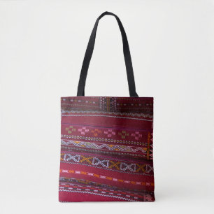 Textile Kissenmuster Tasche