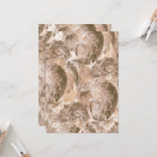 Textile Muster mit einem texturierten beigen Backg Einladung