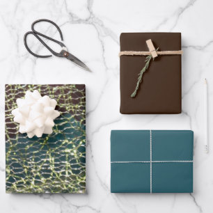 Textilfasern 2 geschenkpapier set