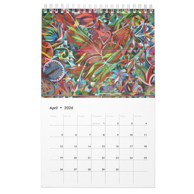 Textilgestaltung Kalender (Apr 2026)