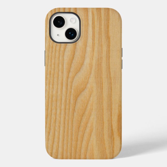 Textilien aus hellem Holz Case-Mate iPhone 14 Plus Hülle (Rückseite)