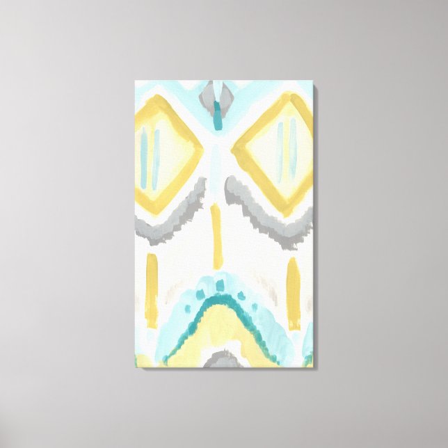 Textilinduktion II Leinwanddruck (Vorderseite)