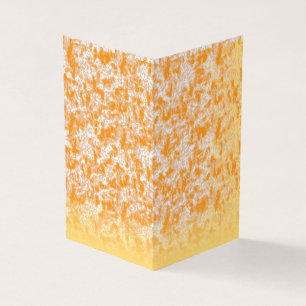 Textilmuster mit leuchtendem Orange und Gol