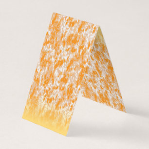 Textilmuster mit leuchtendem Orange und Gol