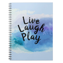 TextLive-Lachwiedergabe ändern Inspirier Zitat mot Notizblock