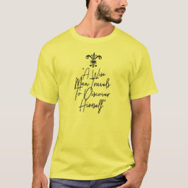 Textographische Kalligrafie motivierend Zitate 15. T-Shirt