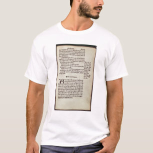 Textseite des alten Testaments T-Shirt