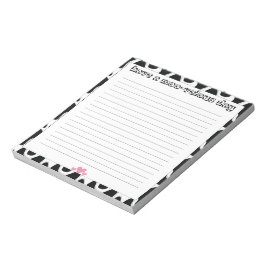 Textupsel für moovelous Cow Print Lined Stationery Notizblock