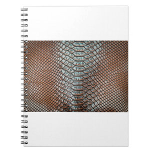 Textur aus Hautschleid,Krokodil,l Notizblock