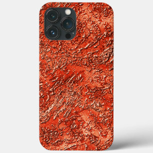Textur aus kleinen Furchen auf Kardinal rot bis Ku Case-Mate iPhone Hülle