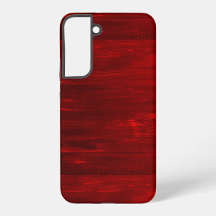 Textur aus rotem Holz Streifen Samsung Galaxy-Gehä Galaxy Hülle