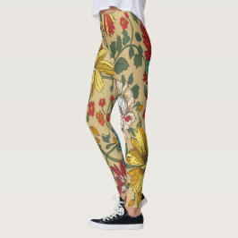 Textur der Blume Leggings