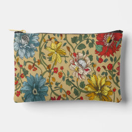 Textur der Blume Zubehörtasche