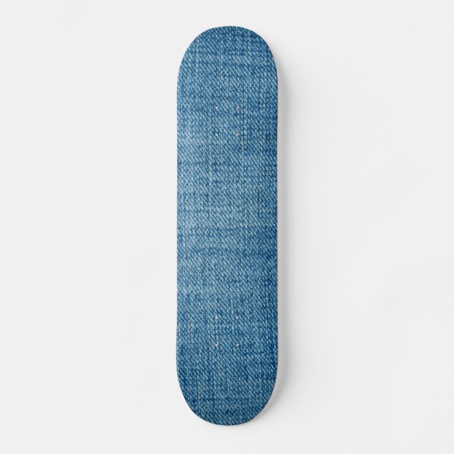 Textur der Jeans Skateboard (Vorderseite)