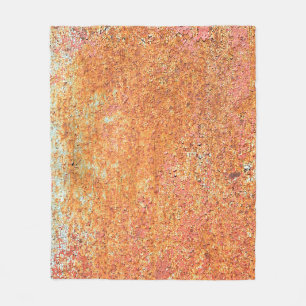 Textur des alten gemalten Metalabstrakts, Alter, a Fleecedecke