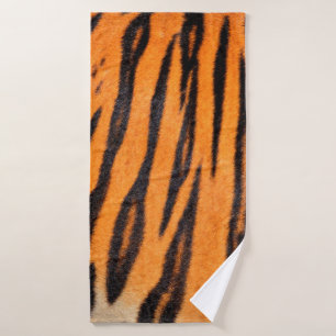 Textur des Tigers Badehandtuch