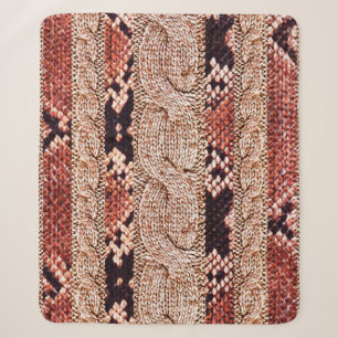 Textur, geometrische Textur, Schlange Sherpadecke