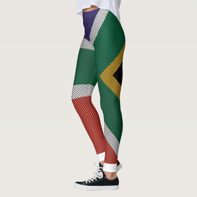 Textur: Gravieren Sie die Leggings der südafrikani (Links)