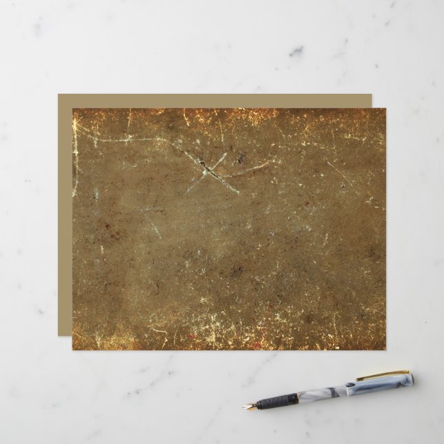 Textur Grunge Rustikal Braun Beige Alt Vintag (Vorderseite/Rückseite Beispiel)