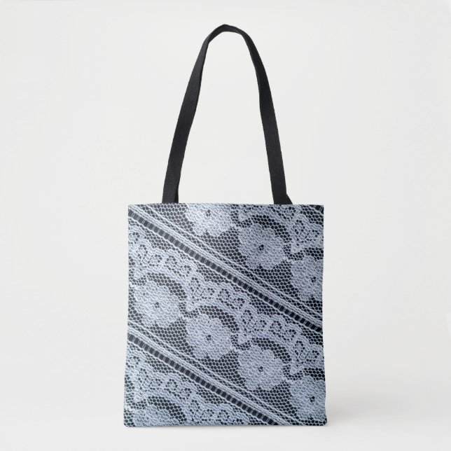 Textur, Hintergrund, Muster. weiße Spitzenstoffe.  Tasche (Vorderseite)