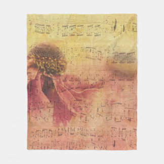 Textur Hintergrund Papierblüte Fleecedecke