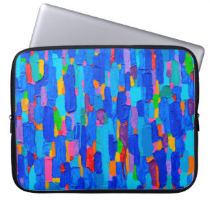 Textur, Hintergrund und farbiges Bild eines Origin Laptopschutzhülle