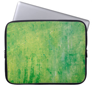 Textur Metal grün gestrichen Farbe Laptopschutzhülle