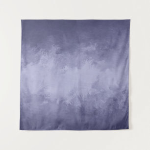 Textur-Selen-Blau-Acryl Wandteppich