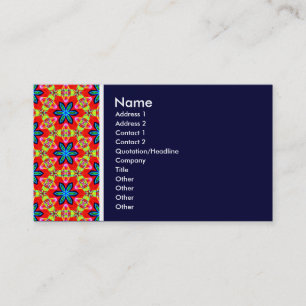 Textur Tone - Terrazzo 04 - Deep Navy Visitenkarte