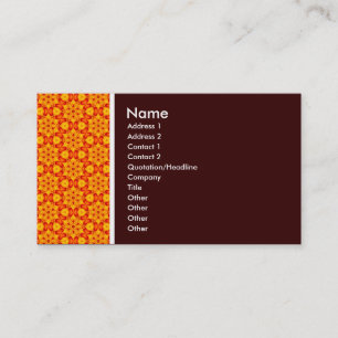 Textur Tone - Terrazzo 08 - Dunkelbraun Visitenkarte