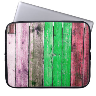 Textur von alten Holzfenceabstract,Hintergründe,br Laptopschutzhülle