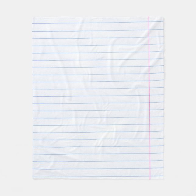 Textur von Notebooks Fleecedecke (Vorderseite)