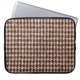 Textur von Tartan Design Tuch. Laptopschutzhülle