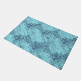 Textur, Wasser und Eis. Fußmatte